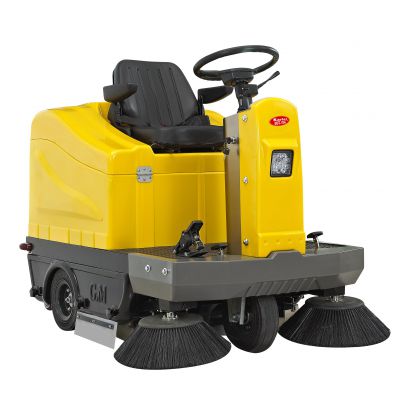 KL-1350工厂蹊径清扫机 驾驶式车间灰尘扫地机