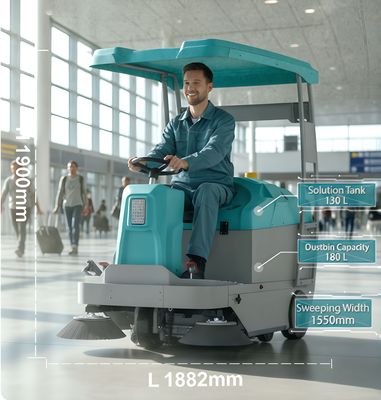 凯迪斯S5P驾驶式扫地车 新质料工厂专用清扫车工厂店租售